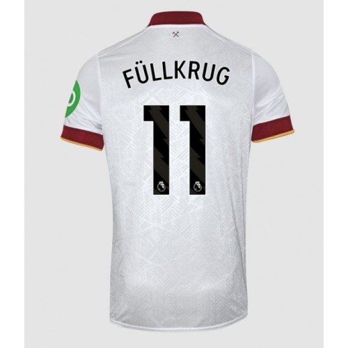 Fotballdrakt Herre West Ham United Niclas Fullkrug #11 Tredjedrakt 2024-25 Kortermet